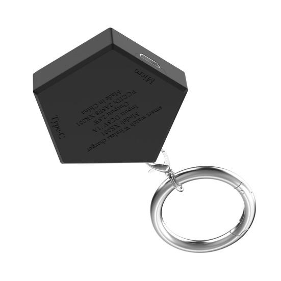 Беспроводное зарядное устройство для часов с брелоком Компактное мини портативное быстрозарядное зарядное устройство для часов SamsungGalaxy Watch 3/4/5/6