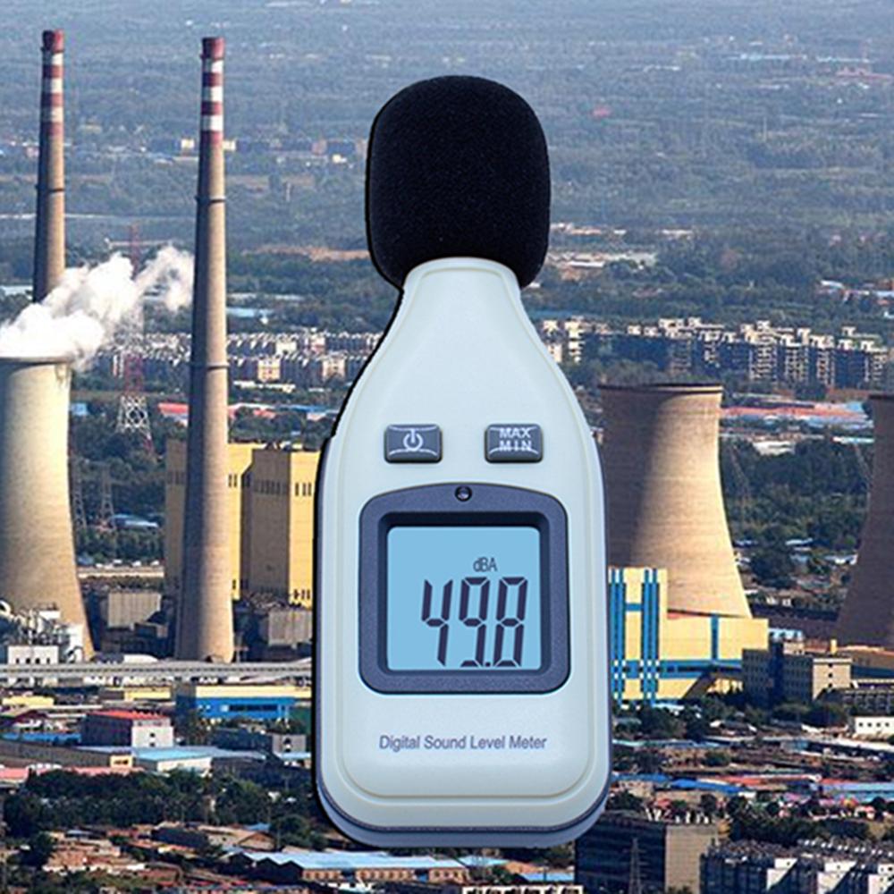 1 шт. Цифровой измеритель уровня звукового давления Децибел Шумомер Тестер Измерение 30~130 дБ