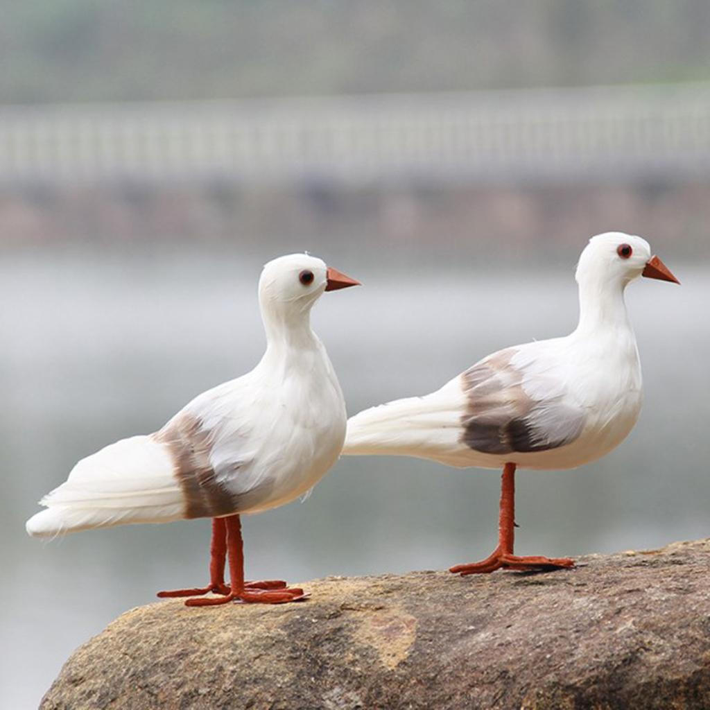 Имитация чайки, искусственная птица, яркий сад и домашний декор, реквизит для фотографий