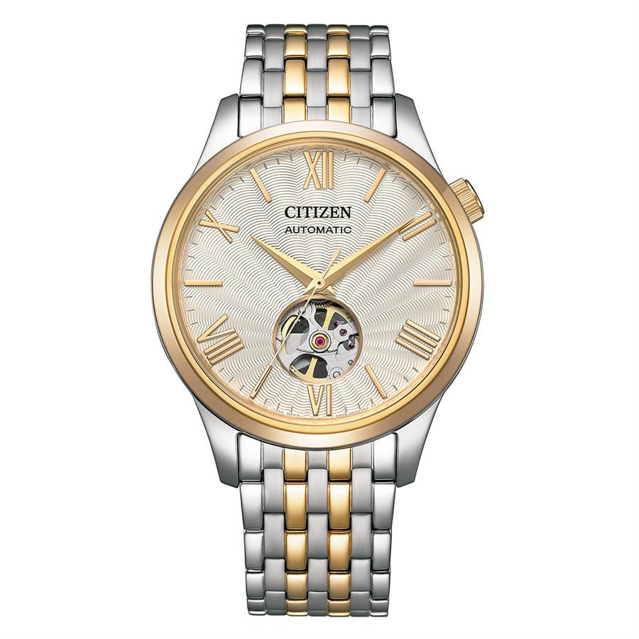 Citizen NH9136-88A Механические (автоматическая) Аналоговый белый серебристый