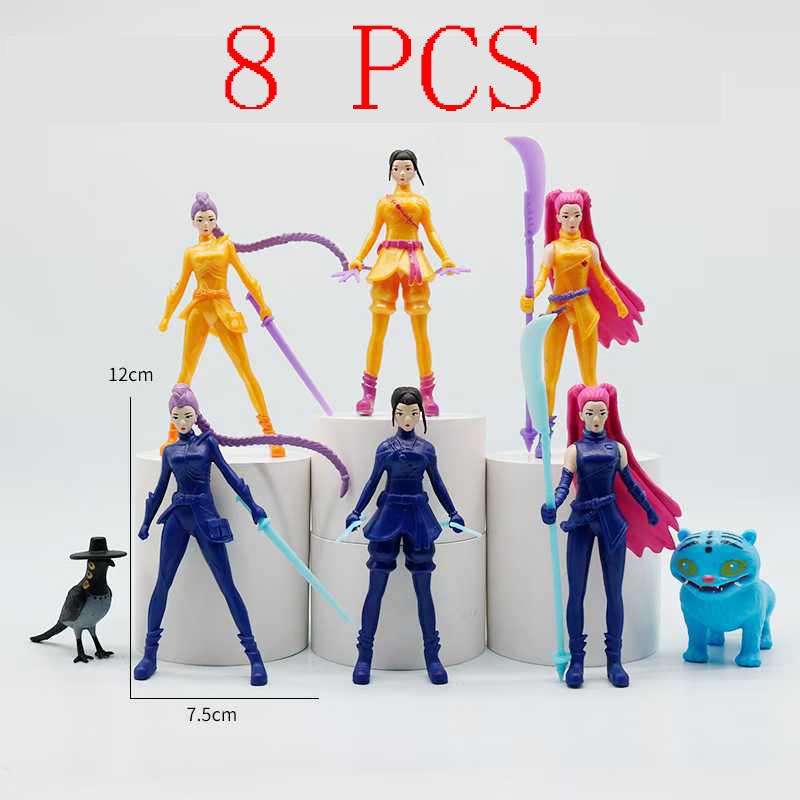 New  Kpop Demon Hunters Blind Box Series Anime Figures Ornaments Dolls Fans Children Birthday Gift Random Blind Box
