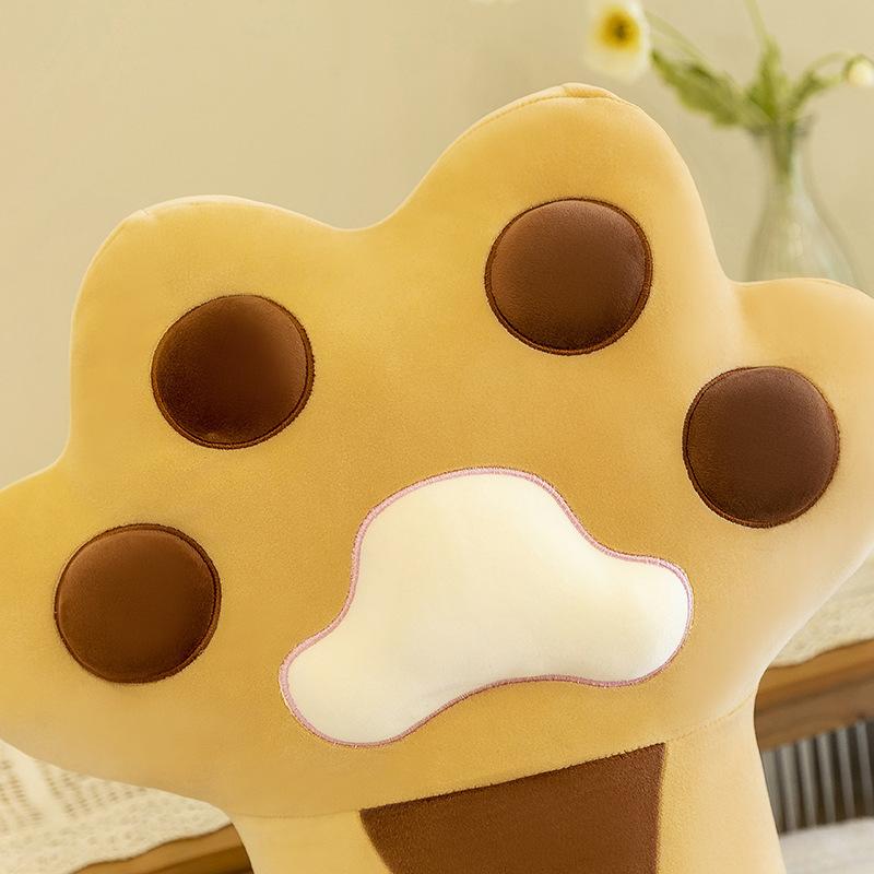Cute Cat Claw Throw Pillow Plush Toy Girl Bed To Sleep with Large Throw Pillow Cute Home Decoration