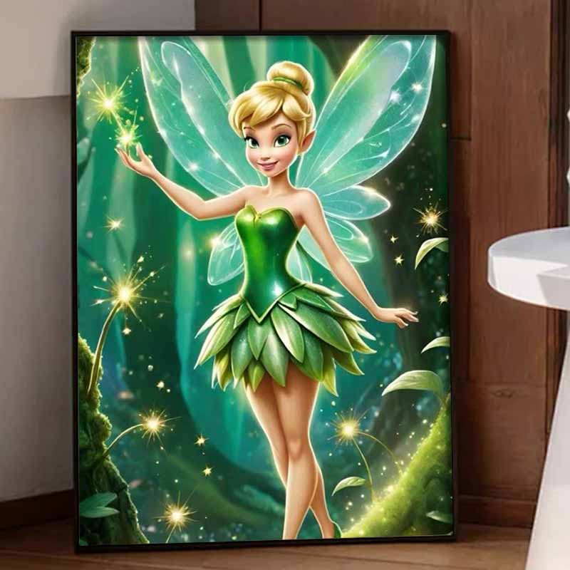 Disney Алмазная мозаика полная засыпка 5D фея Динь-Динь искусство домашний декор креативные поделки