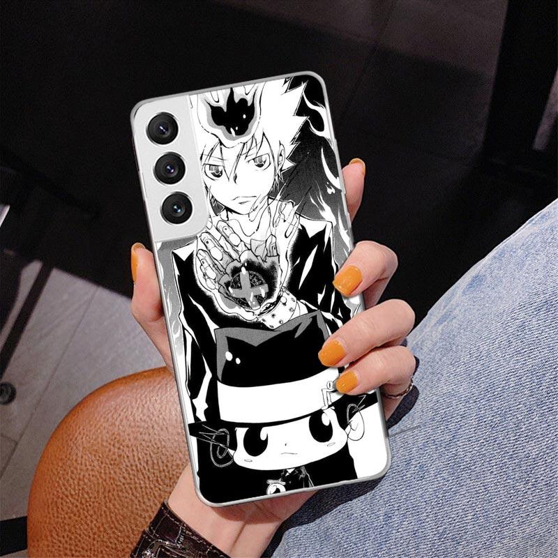 Чехол для телефона Katekyo Hitman Reborn для Samsung Galaxy S24 S25 Edge S26 Ultra S23 S22 S21 Plus S20 FE + Персонализированная печать Обложка Ga