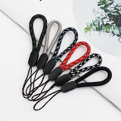 Плетеный шнурок для пальца мобильного телефона с USB кольцом для ключей и пряжкой