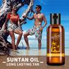 35ml Suntan Oil Natural-Looking Moisturize Skin Liquid Natural Tan Self-tanning Oil Skin Protection Lotion Birthday Gift