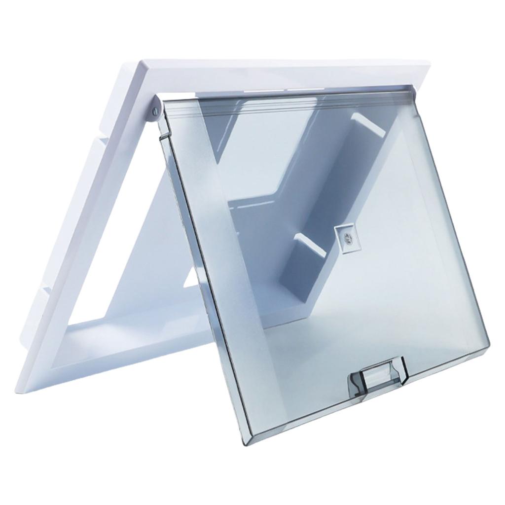 Electric Meter Cover Plate Electric Meter Base Cover Easy Install Electric Meter Housing Cover for Home & Commercial