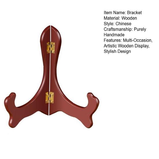 Деревянная подставка для тарелок, мольберт, держатель, подставка для фоторамки, декоративное искусство, ручная работа из дерева