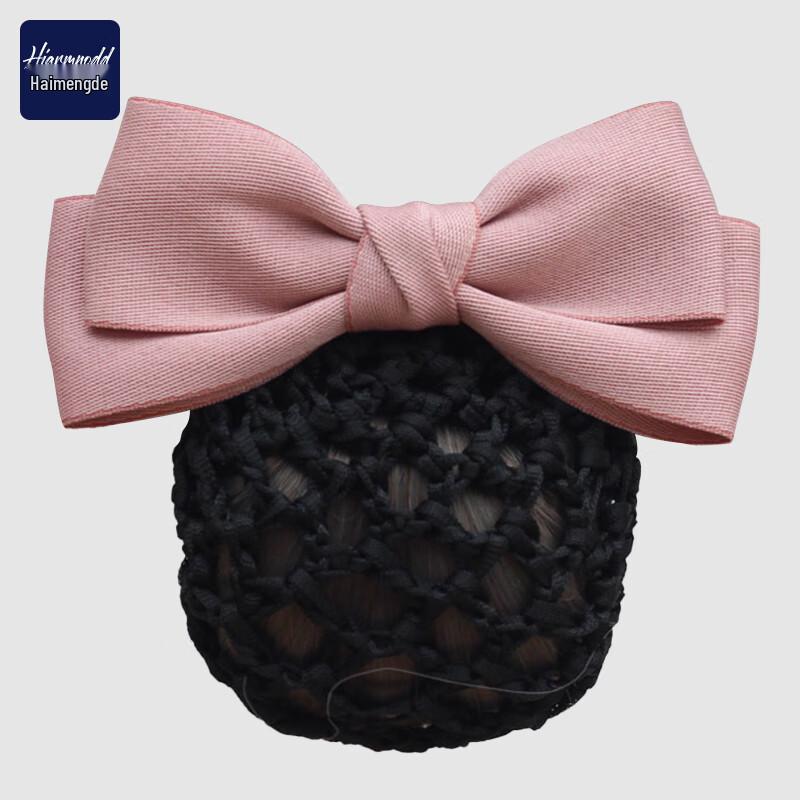 HIARMNODD Профессиональная сетка для волос с зажимом-бантиком