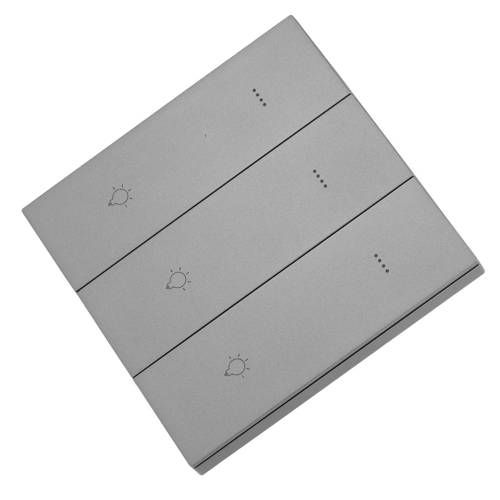 Умный выключатель света для беспроводного голосового управления по протоколу ZigBee, 3 открытых элемента управления, интеллектуальное количество