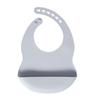 Waterproof Food-Grade Silicone Baby Drool Bib - Anti-Stain