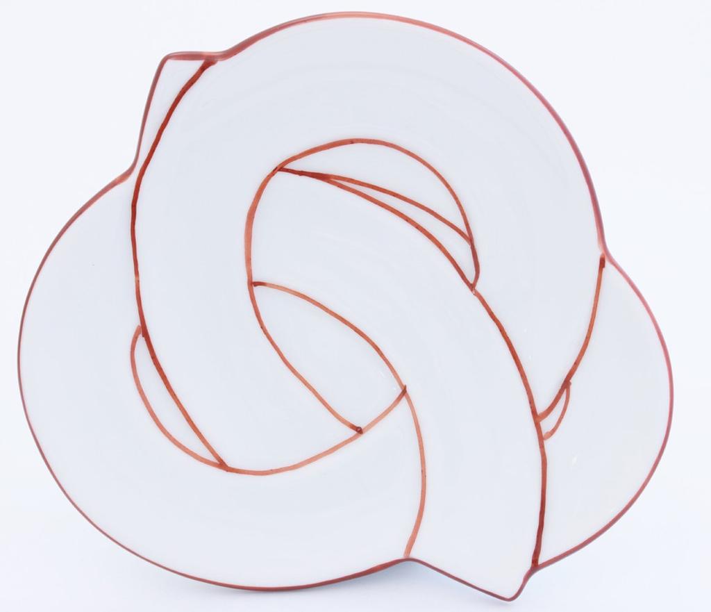 24to3 Nishitomi Ceramics Arita Ware Тарелки Набор Такие Керамика Узелковая Маленькая Тарелка Диаметр Тарелки Примерно 10 см 5 предметов Новая Столовая Посуда Сделано в Японии