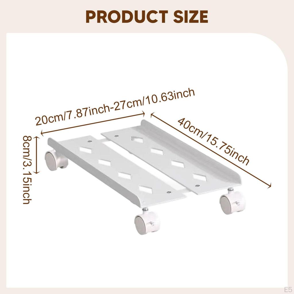 Металлическая подставка для компьютера, корпус, поддержка, регулируемая, практичная, универсальная, стойка для хранения, перфорированная