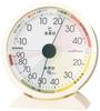 EMPEX Weather Thermometer and High Precision Universal Can Be Placed or Made In White Meter, Hygrometer, Analog, Design, Hanged, Japan, EX-2841