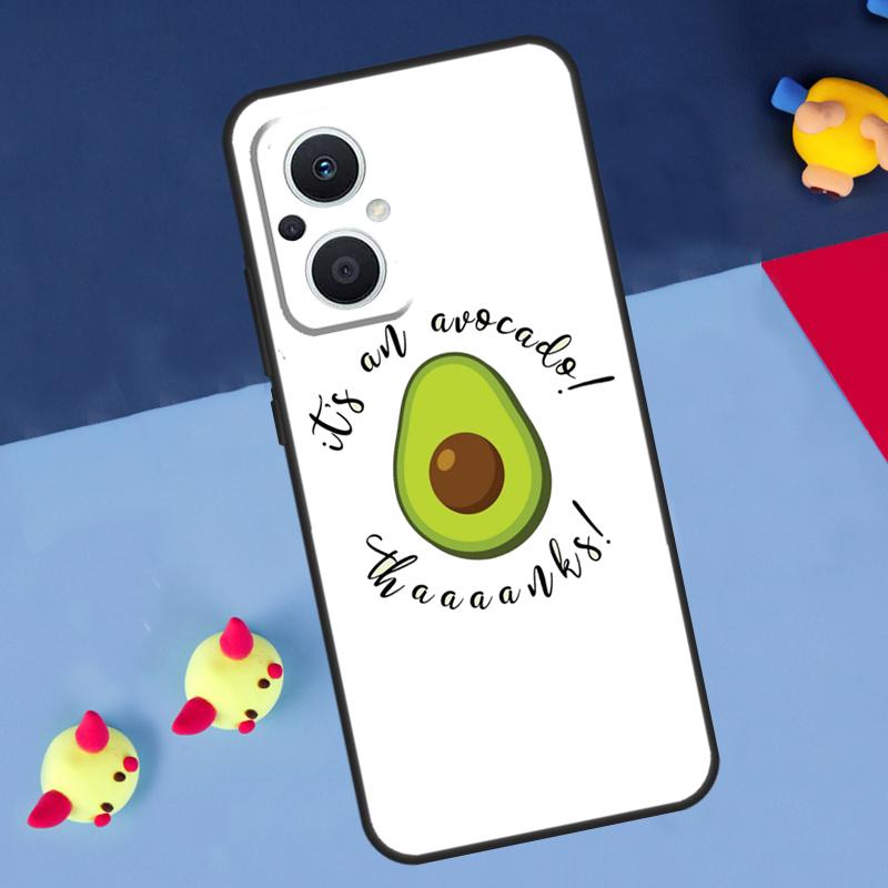 Забавные цитаты про авокадо для чехла OPPO Reno 12F 13F 14F 11F 10 11 12 13 14 Pro 8T 7 8 Lite OPPO Find X9 X8 X6 X5 Pro