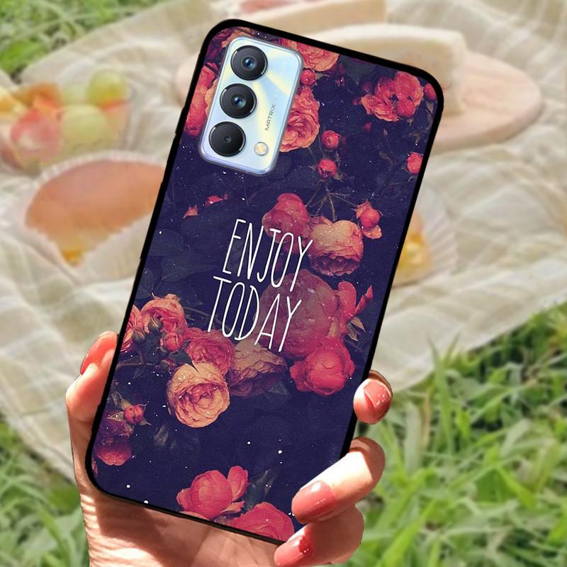 Чехол для Realme GT Master Edition Мраморный painted Cover Мягкий силиконовый ударопрочный чехол для телефона Для Realme GT Master Coque Бампер