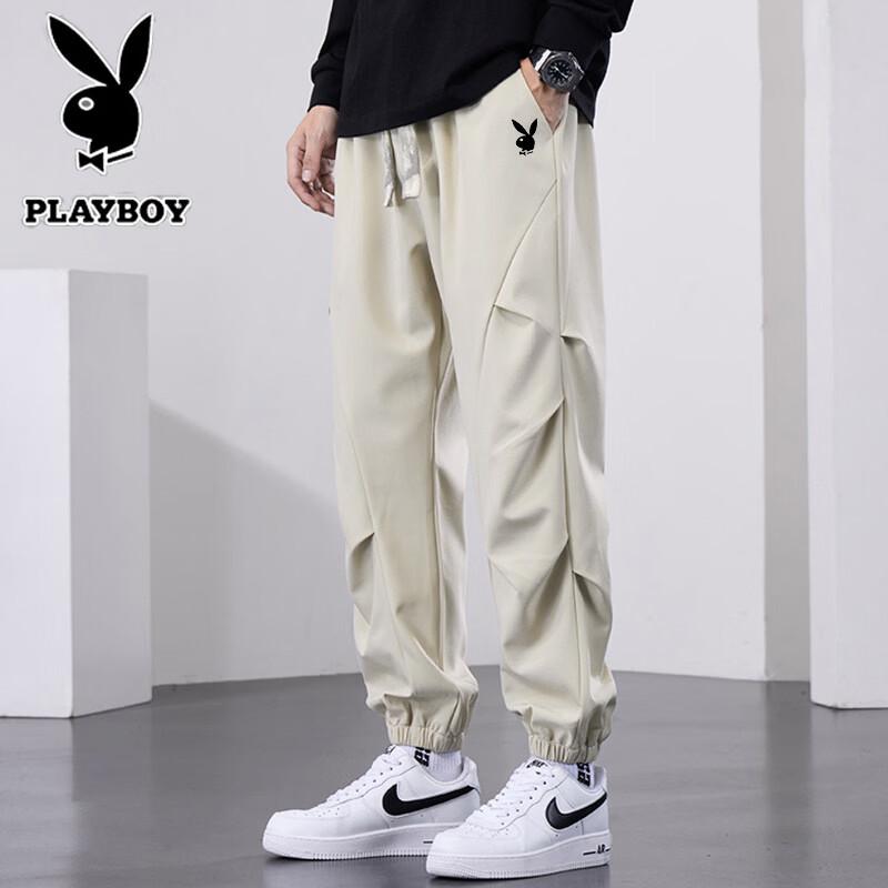 PLAYBOY Мужские повседневные спортивные штаны для джоггеров
