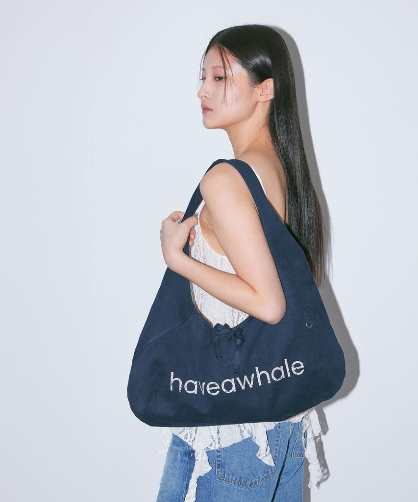 Haveawhale Хлопковая Эко-сумка для багета (На)