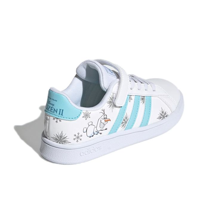 Disney X Adidas Grand Court J Olaf Kids Sneakers White Cloud-White Hazy-Sky GZ7615
