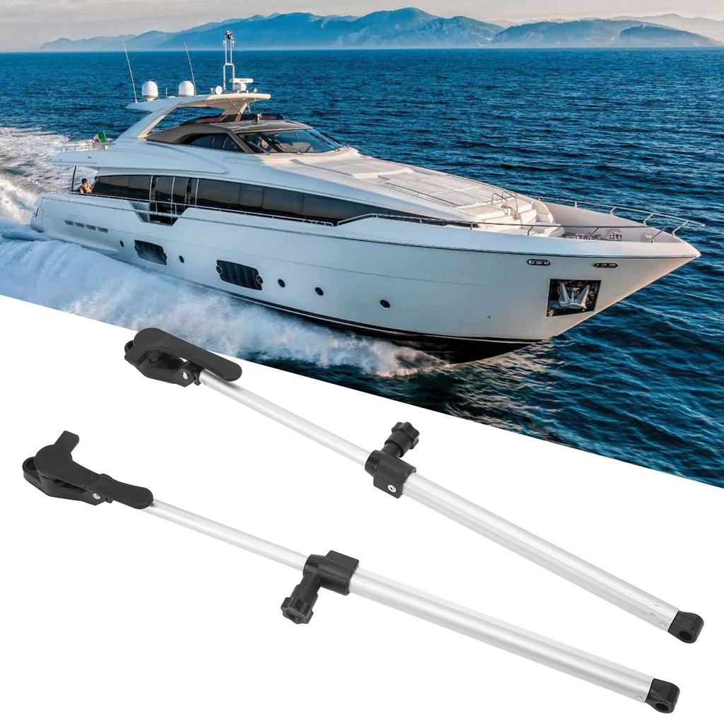 2 шт. опорный стержень для окна автофургона 310‑435 мм телескопический алюминиевый сплав для автодома кемпера прицепа