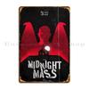 Midnight Mass Metal Sign Poster Garage Bar Cave Printing Pub Club Tin Sign Poster