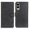 For Samsung Galaxy S25 Edge Wallet Case Cowhide Texture Leather Stand Phone Cover