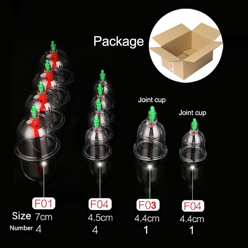 32 Набор для баночной терапии, вакуумный массажер Ventosa, профессиональные присоски, баночки для вакуумного массажа, физиотерапия Guasha, уход за здоровьем