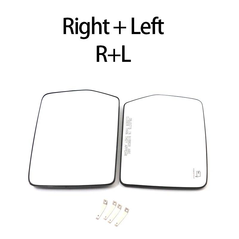 Левая правая дверь боковое обогреваемое стекло зеркала заднего вида пластина для Ford F-150 F150 XL King Ranch Raptor SuperCrew 2004-2010