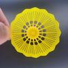 12Pcs Badminton Plastic White Badminton Shuttlecocks Practical Design Fun Recreational Game Suitable For Clubs Parties Gardens