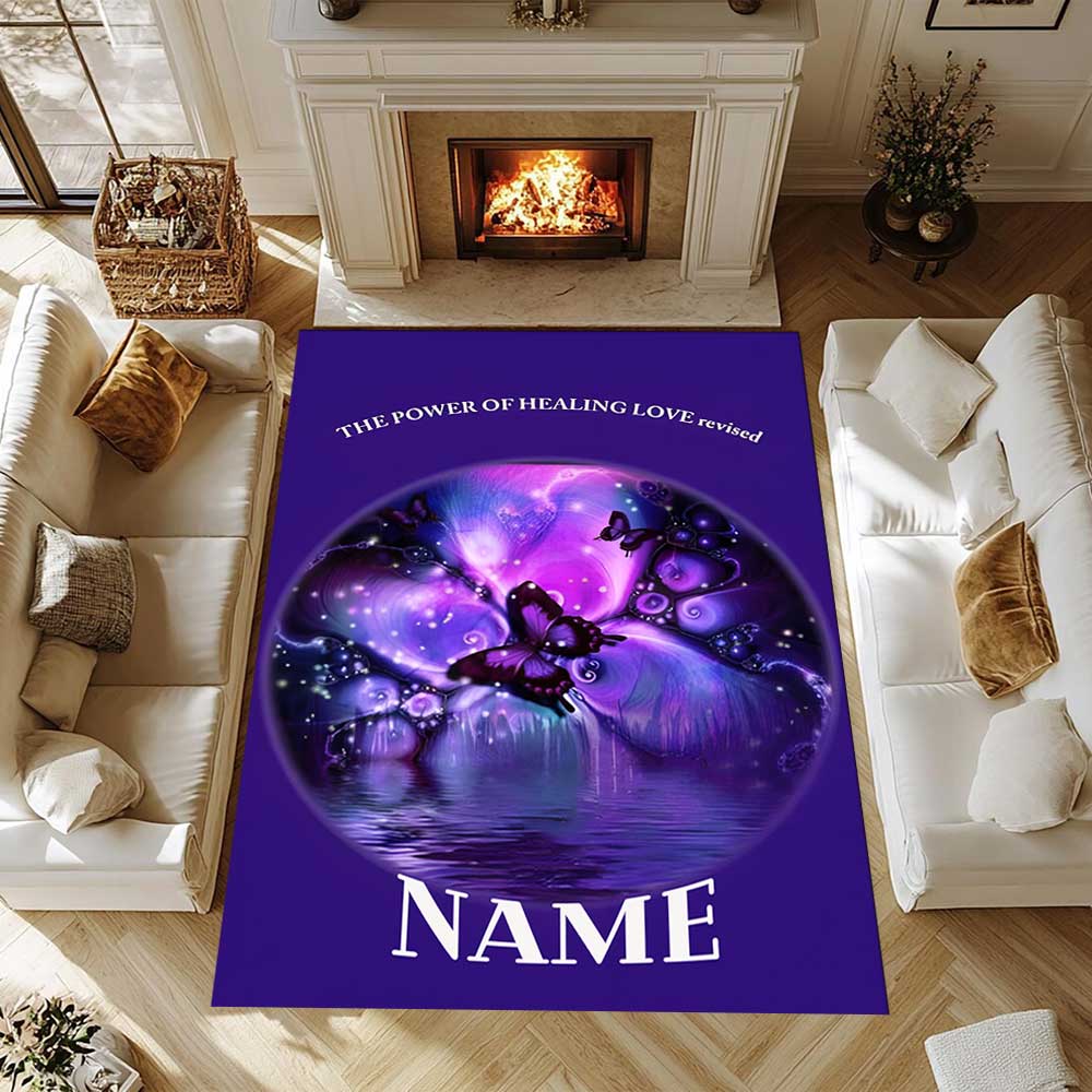 Warner Bros. Works (75) Customize your name rug, office chair cushion, home bedroom living room gift.