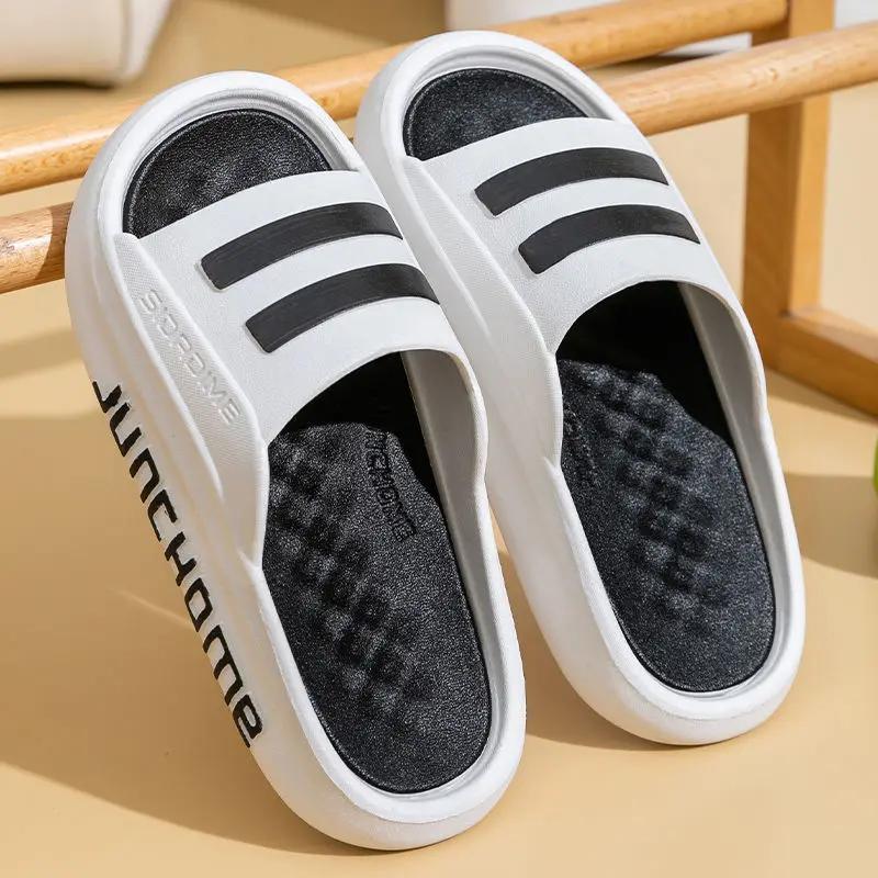 Обувь Комнатные Сандалии Мужские ПВХ Нескользящие Домашние Тапочки для Мужчин Дом Высокое Качество Модные Удобные Низкая Цена