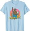Vintage Smokey Bear Colorful Sunset Graphic Tee