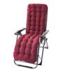 Long Recliner Chair Cushion Thicken Seat Cushion Pads Garden Lounger Mat