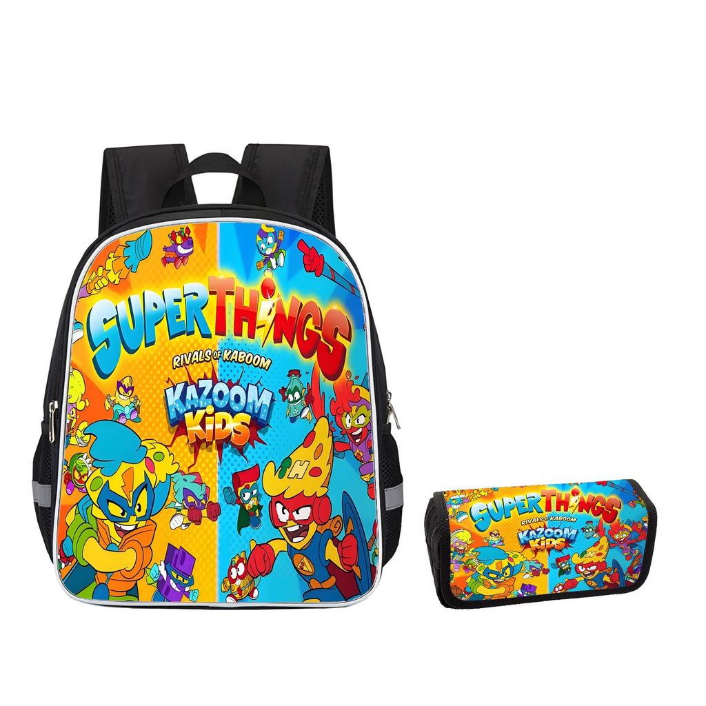 Superzings Trendy Comfortable School Bag Children'S Movie Peripheral Ultra Lightweight Storage Pencil Case