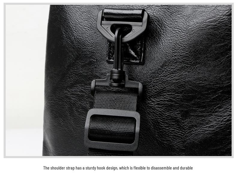 Премиальная дорожная и фитнес-сумка из ПУ: Идеально для йоги и прогулок