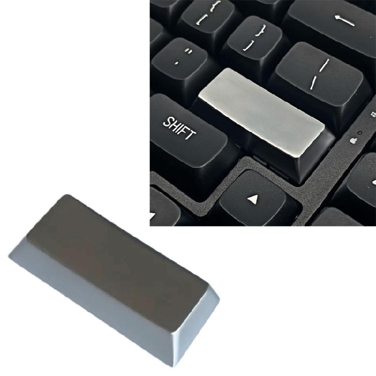 Enter Replacement Keycap, Zinc Alloy Constructions Silver Glossy Key Button for Computer Gaming Keyboards