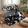 Tokio Hotel BandPrinted Flannel Blanket Cozy Skin-Friendly Warm Throw for Couch Bed Indoor Daily Use