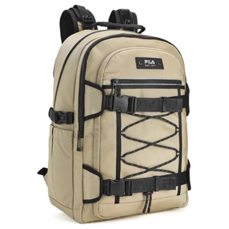 FILA Fashion Casual Fabric Mini Backpack Men Backpacks Ginger-Brown F13M439106FBG