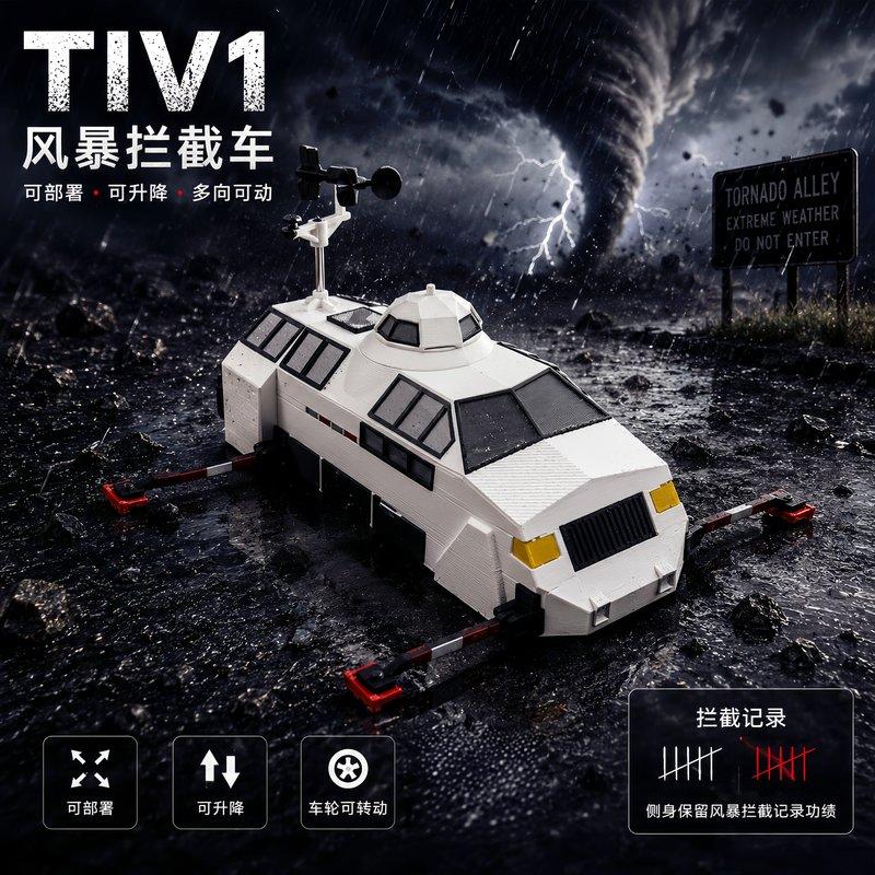 3D-печатная модель перехватчика торнадо Tiv1 с выдвижным шасси, шарнирная игрушка, настольный дисплей, декор, подарок