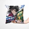 45 * 45 см Аниме Клинок, рассекающий демонов Kimetsu No Yaiba Печатная наволочка Детская спальня Гостиная Домашний декор Наволочки Наволочка