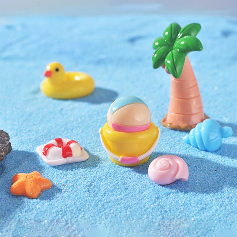 Мультфильм Креативная доска для серфинга Ракушки Смола Аквариум Ландшафтный дизайн Украшения Аксессуары для украшения аквариума DIY Маленькие украшения