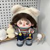 Cartoon 20cm Dolls Clothing Set DIY Plush Dolls Clothes Trendy Doll Clothes  Cotton Doll