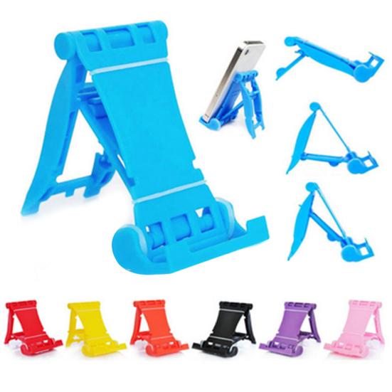 Универсальная настольная складная подставка для мобильного телефона с колесным держателем для Samsung iPhone GPS