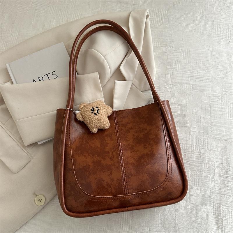 Сумка через плечо в стиле ретро с текстурой для поездок на работу и отдыха для женщин. Сумка-тоут Tide