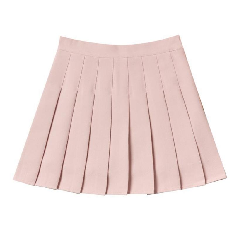 Female Spring Summer Korean Skirt Shorts Women High Waist Sexy Mini Skirt School Short Pleated Kawaii Japanese Skirt