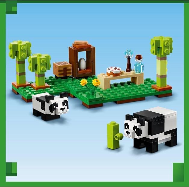 LEGO Minecraft 21245 Заповедник панд