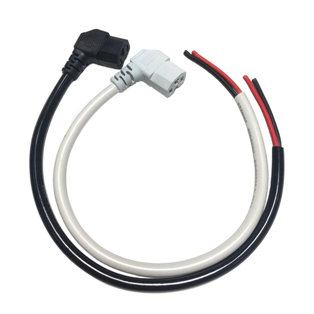 Elbow Power Cord E-bike Charging Plug Elbow&Straight Head Power Cable 4 square Plug