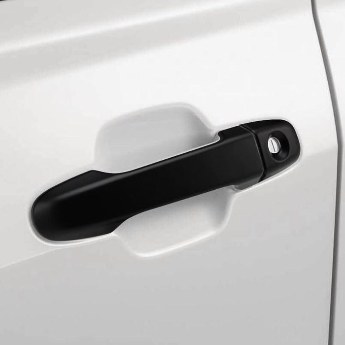 MARCHFA Door Handle Cover for Subaru Forester SK, XV, Impreza (Matte Black, 2 Sensor Holes)