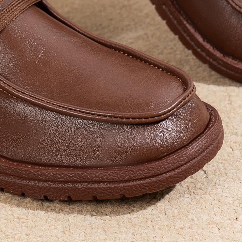 Лето 2024 года, новые модные женские туфли из вулканизированной кожи, женские повседневные лоферы с плоским квадратным носком, удобные кроссовки для спорта на открытом воздухе