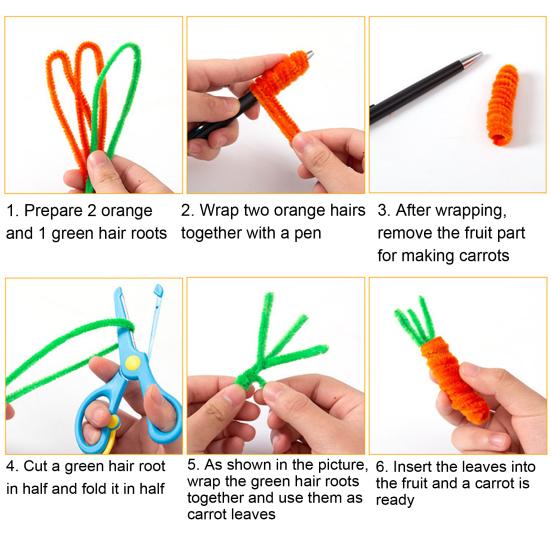 100 шт. стебли синели, мягкие поделки своими руками, скручивающая палочка, яркий цвет, креативные стебли синели для украшения дома